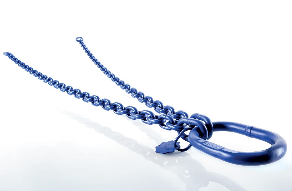 pewag Winner Offshore chain slings are designed for dynamic loads.