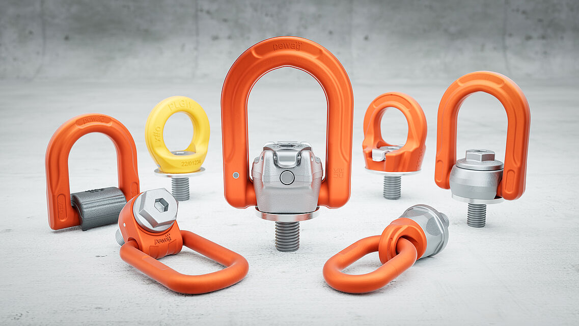 Pre-stamped, high-performance lifting points for safe, reliable, and secure operations.