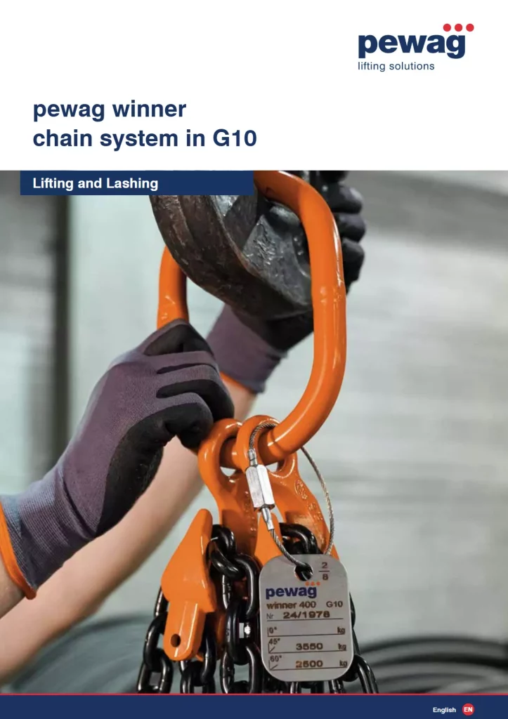 pewag winner pro Chain system in G10 – EN