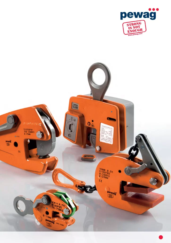 pewag winner lifting clamps