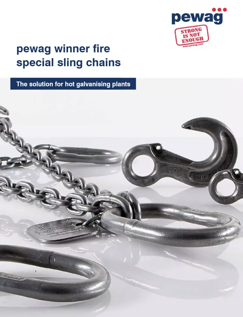 pewag winner fire special sling chains