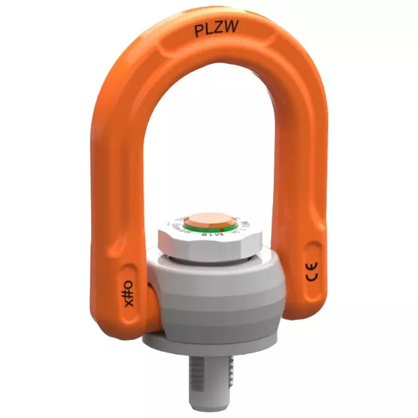 pewag PLZW-R rapid lifting point used as temporary pick point in workshop handling