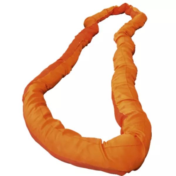 Aberdeen Web polyester round sling used as below the hook lifting sling on industrial component