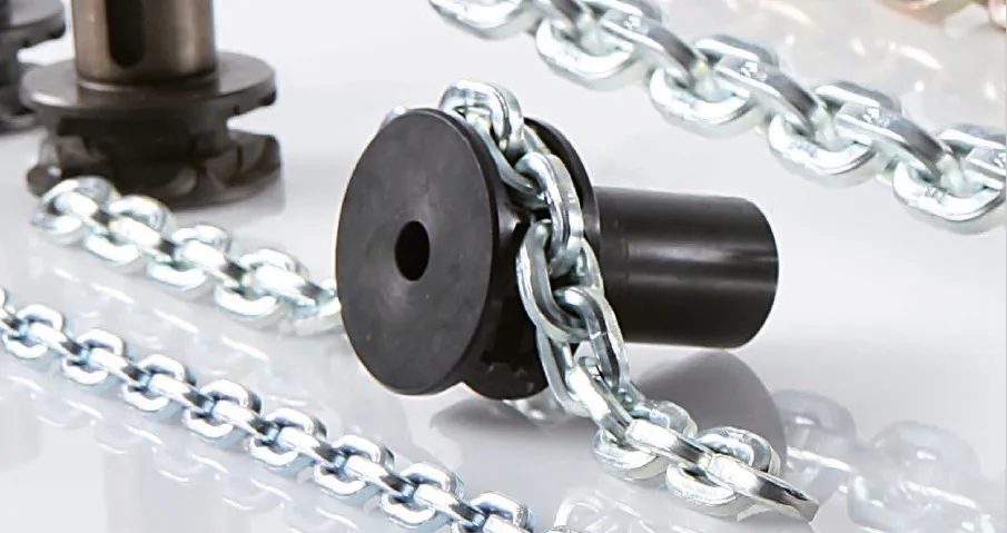 A chain drive system featuring pewag's hoist chain product