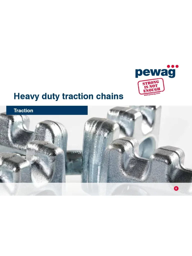 Heavy duty traction chains