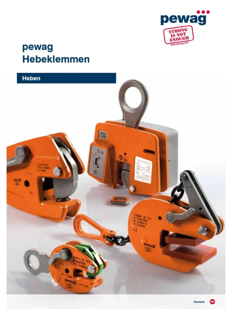 pewag Hebeklemmen