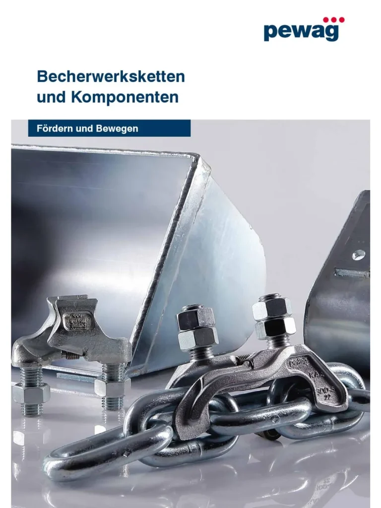 Becherwerksketten und Komponenten – Fördern und Bewegen