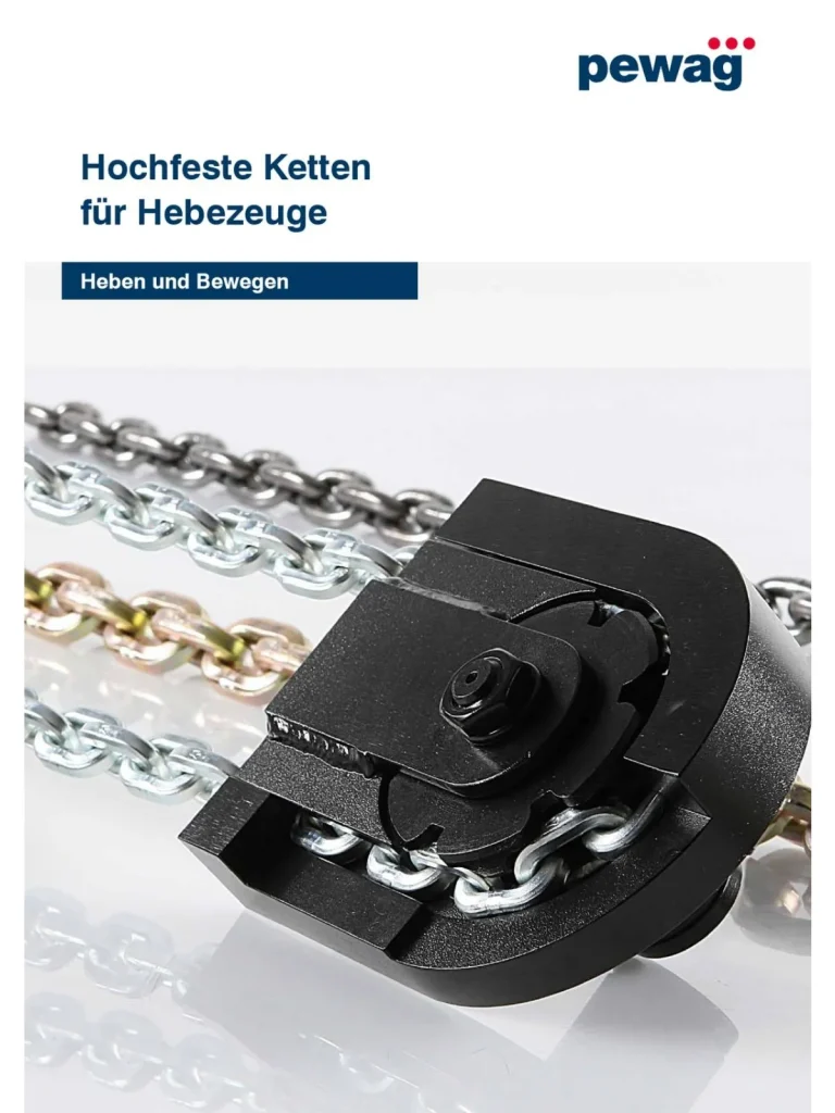 Hochfeste Ketten für Hebezeuge – Heben und Bewegen