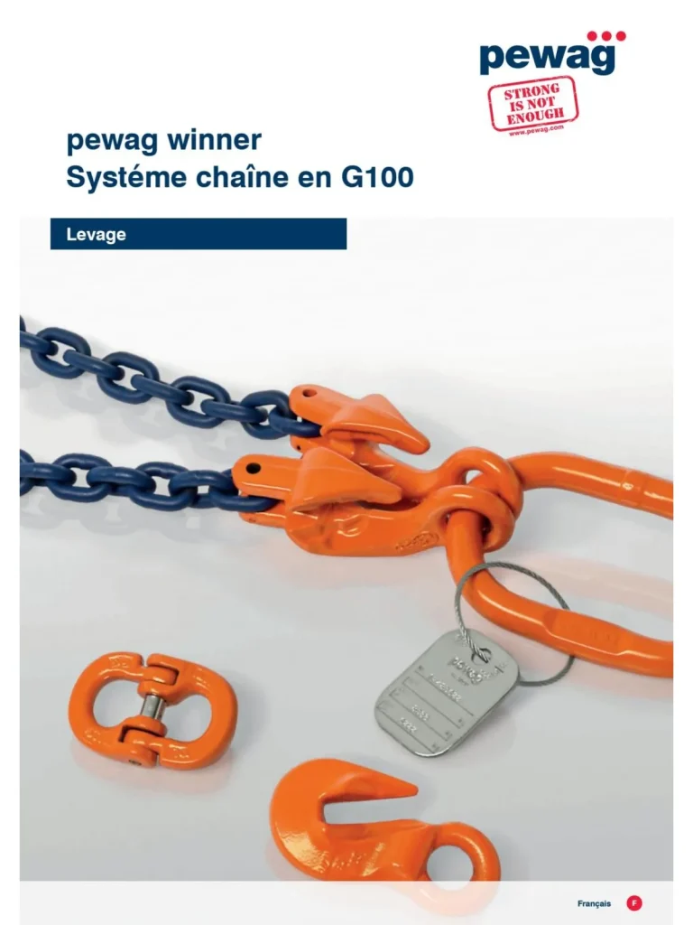 pewag winner pro système de chaîne G10