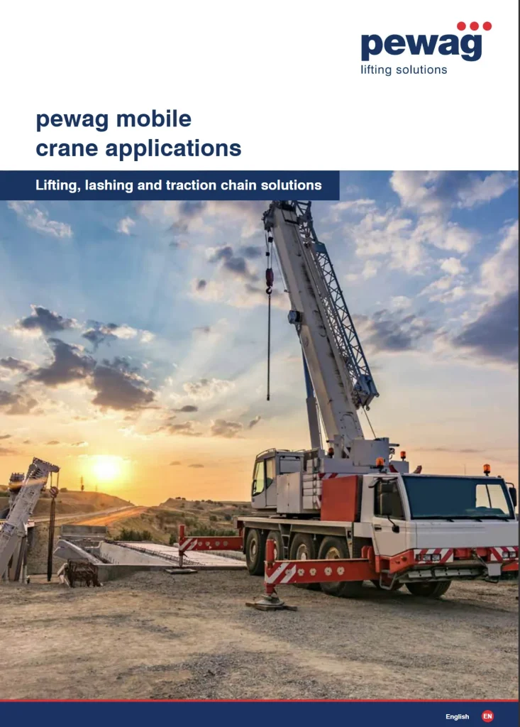 pewag mobile crane applications