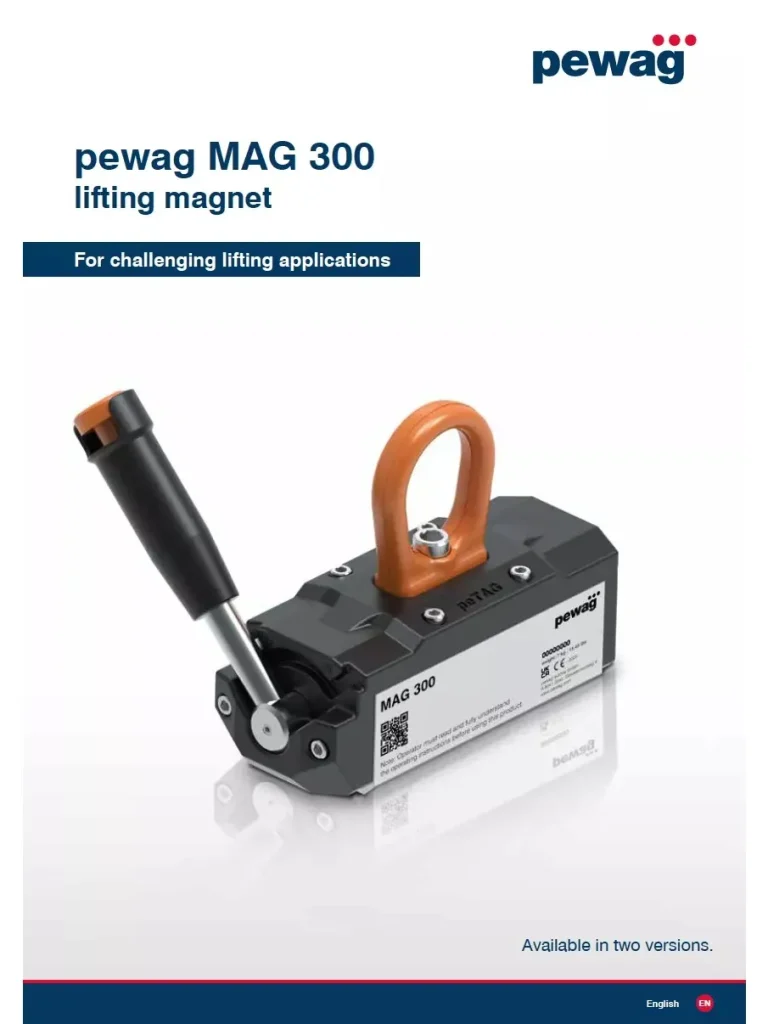 pewag winner profimag PMA lifting magnet