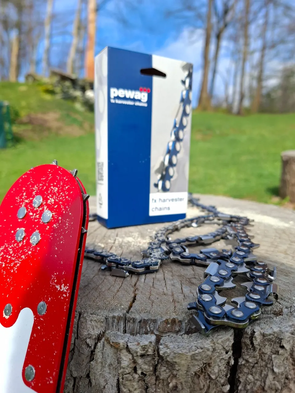 pewag FX chains and saw bars